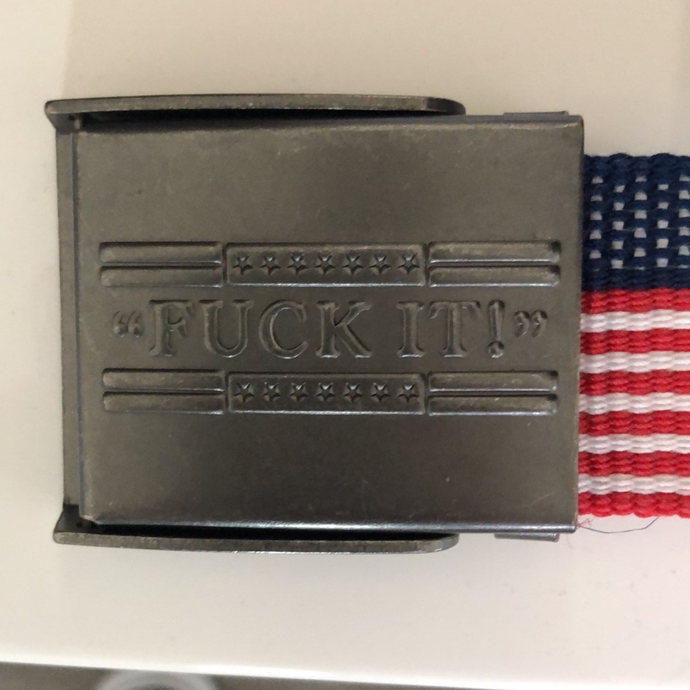HUF USA F*ck It Web Belt